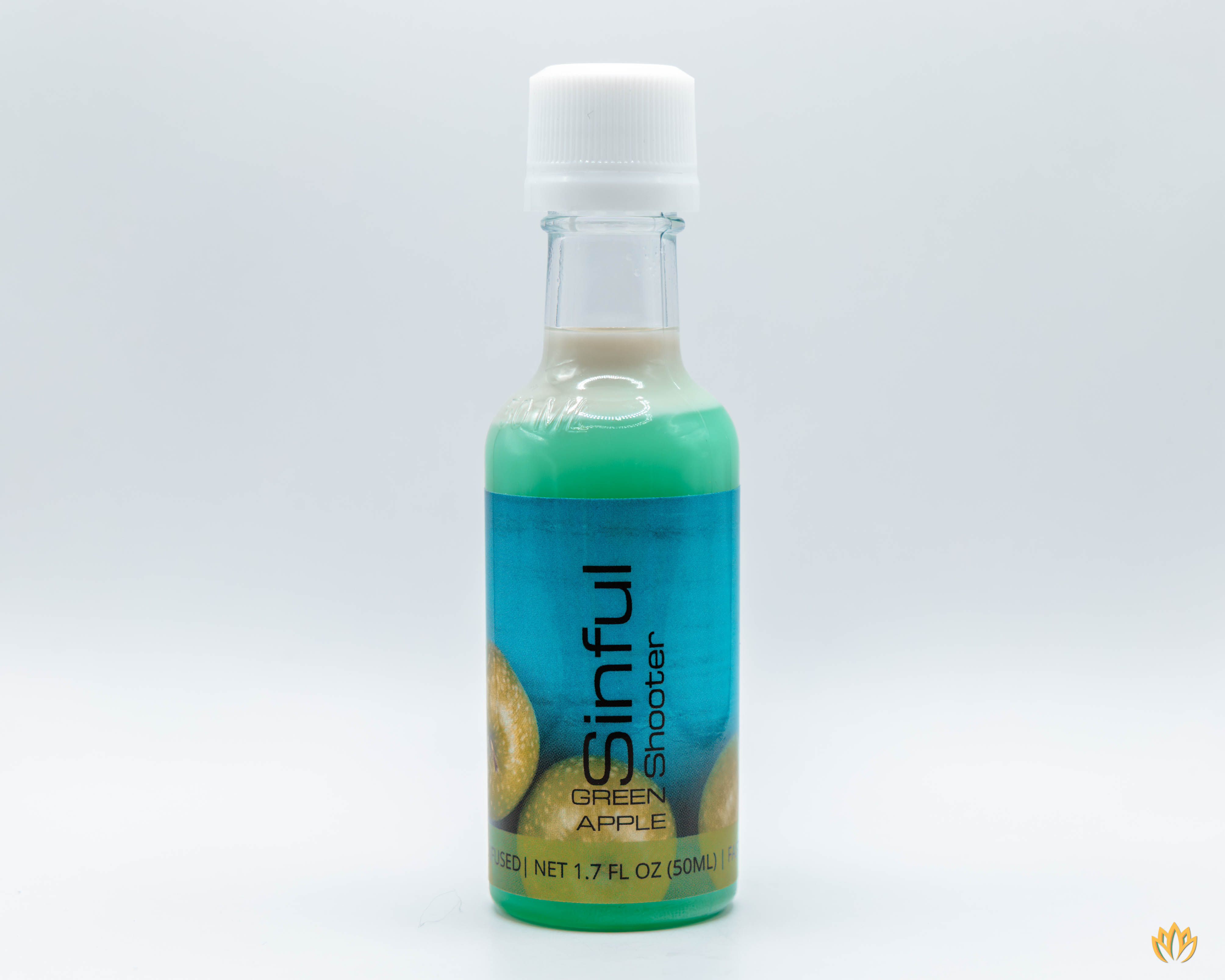 Photograph of product: Sinful Green Apple 100mg Shooter