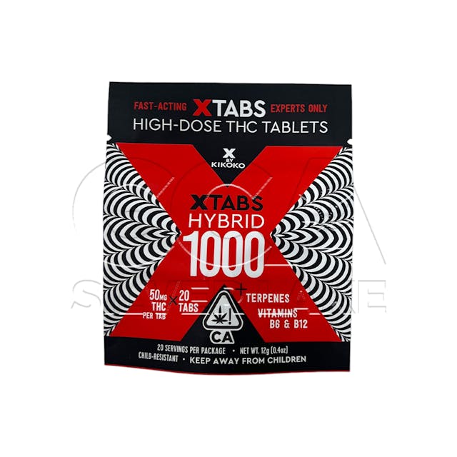 Photograph of product: XTabs Hybrid Tablets 1000mg - Tablet Hybrid 20 pack