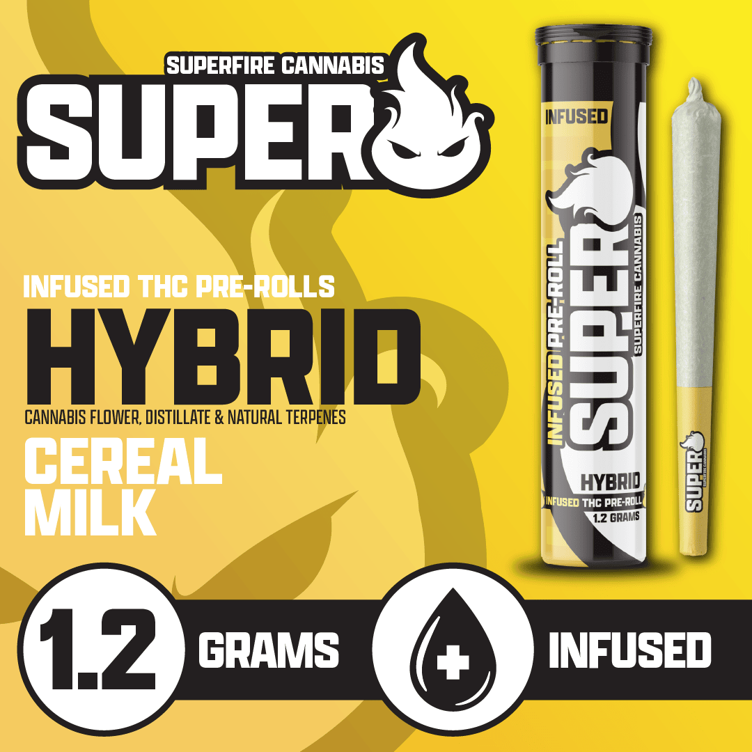 Photograph of product: Superfire - Cereal Milk - Infused Preroll