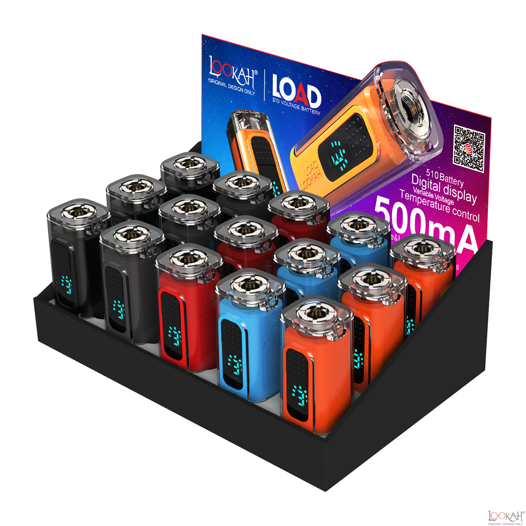 Photograph of product: Lookah - LOAD 510 Vape Battery