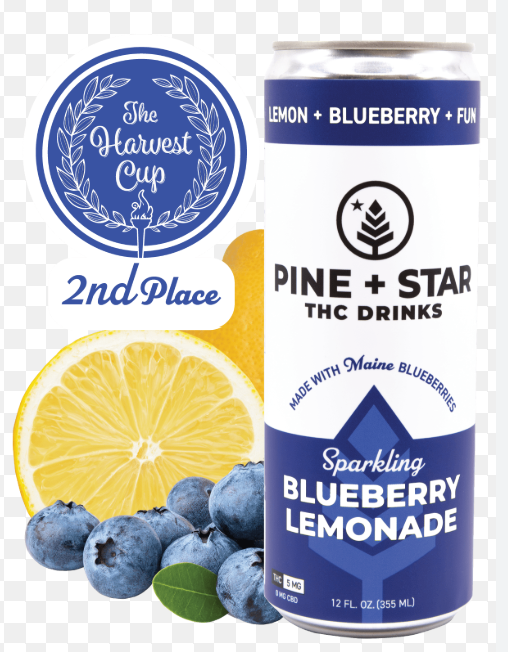 Photograph of product: Blueberry Lemonade | Sparkling Beverage | 5mg*