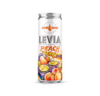 Photograph of product: Levia Peach Lemonade Oui'd Seltzer 5mg