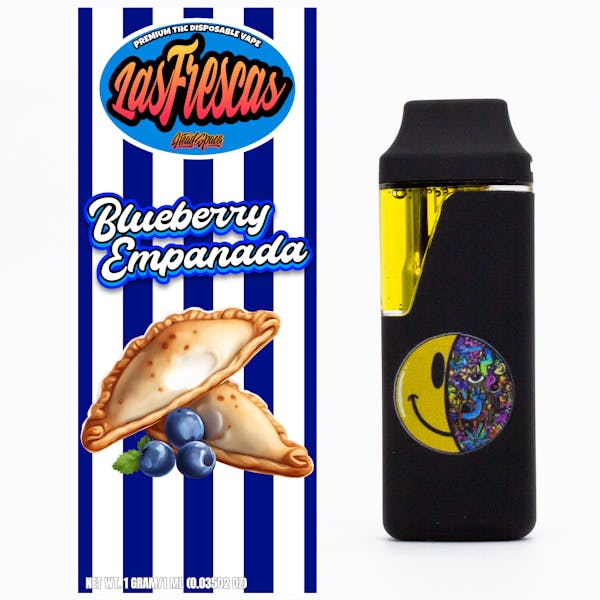 Photograph of product: Las Frescas | 1g Dispo | Blueberry Empanada