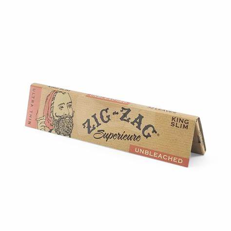 Photograph of product: ZIG ZAG 1 1/4 UNBLEACHED PAPERS