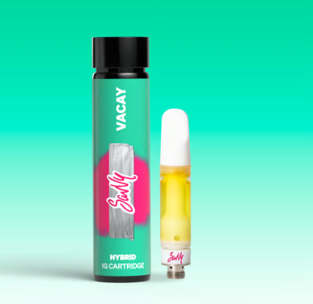 Photograph of product: SAVVY VACAY PEACHES & CREAM CARTRIDGE 1G
