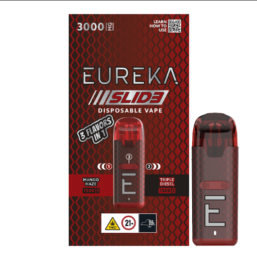 Photograph of product: Mango Haze x Triple Diesel - Slide 3-In-1 AIO - Eureka