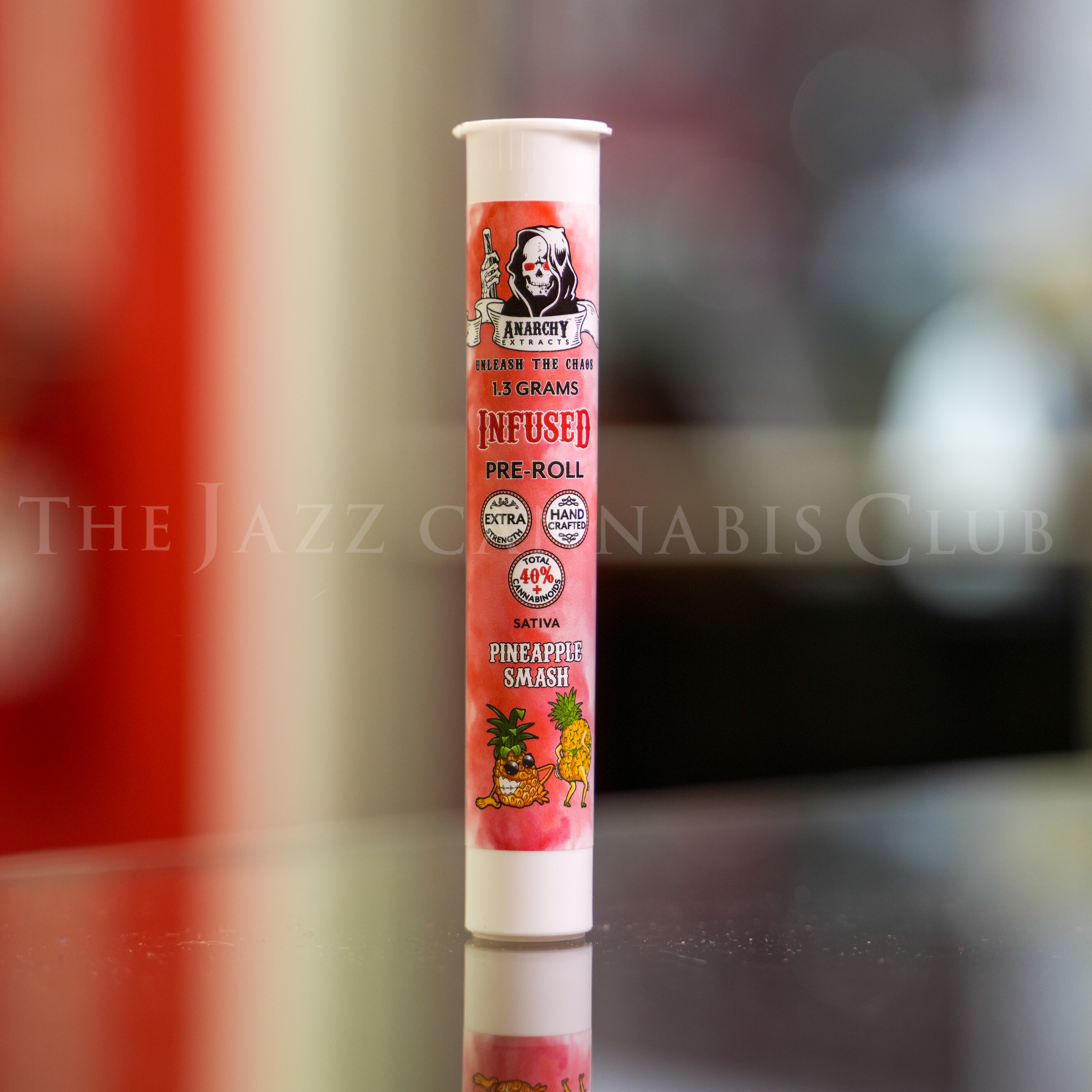 Photograph of product: Anarchy - Pineapple Smash 1.3g Infused Pre-Roll