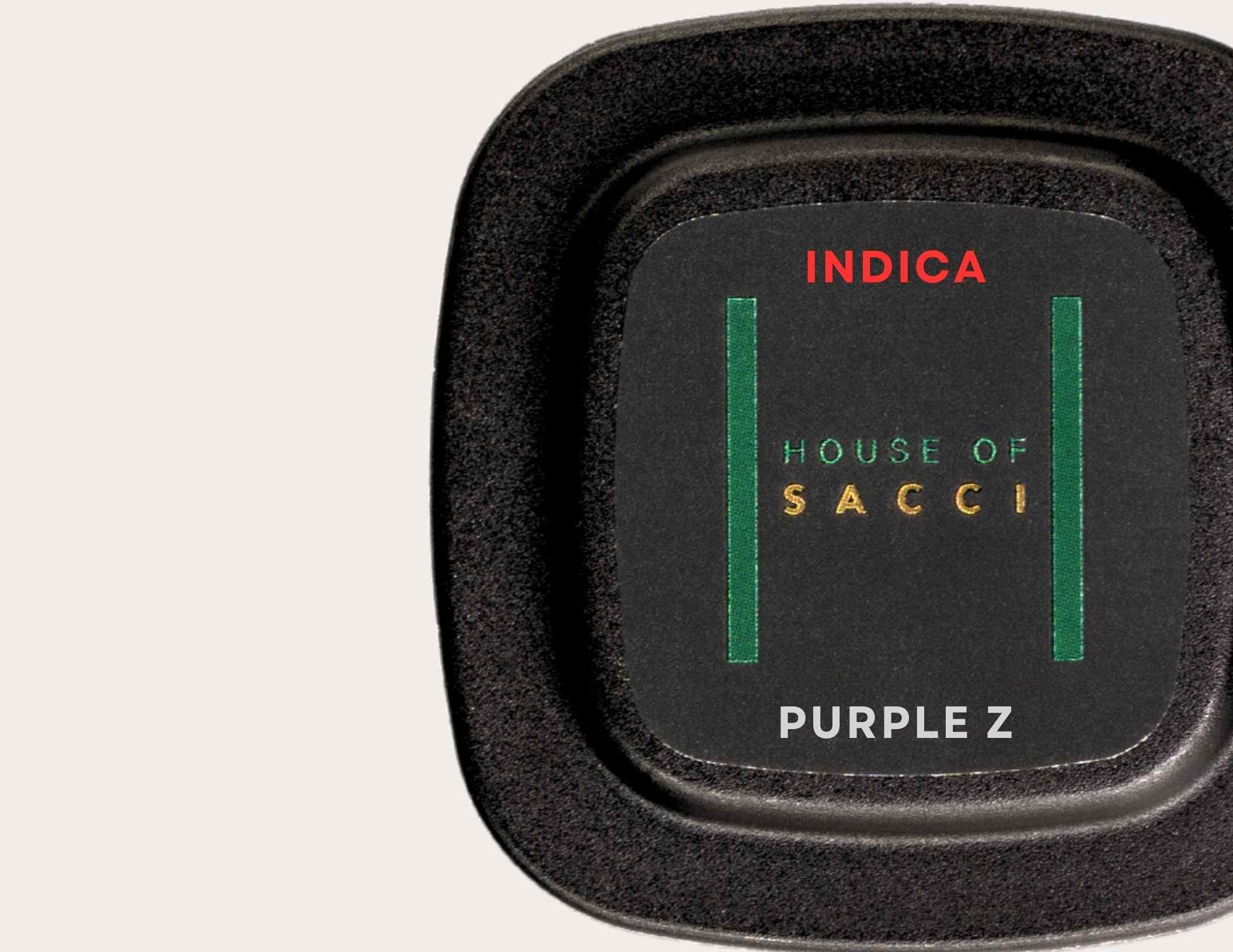 Photograph of product: House of Sacci | Purple Z | 3.5g | Flower