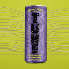Photograph of product: Seltzer | BlackBerry Cardamon | 10mg TH-oui | Single Can | Tune