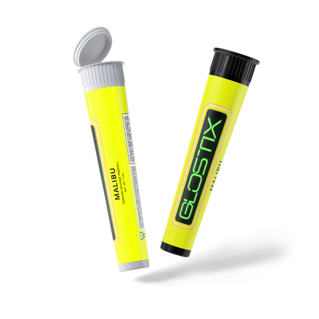 Photograph of product: GloStix - Pre-Roll - Malibu