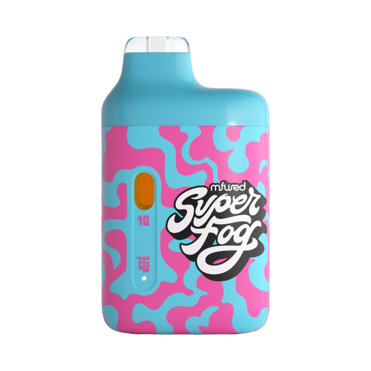 Photograph of product: Super Fog - Twisted - Rainbow Cloud (Sweet Tarts) Jefe Disposable