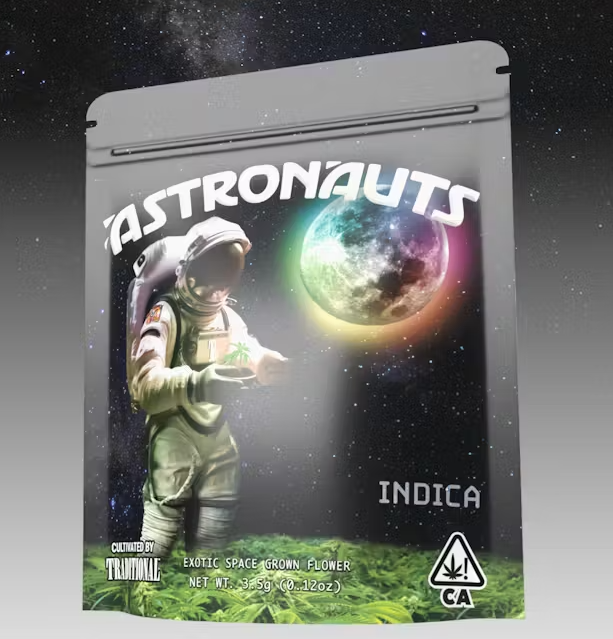 Photograph of product: Astronauts Space Jawcrushers Flower 3.5g