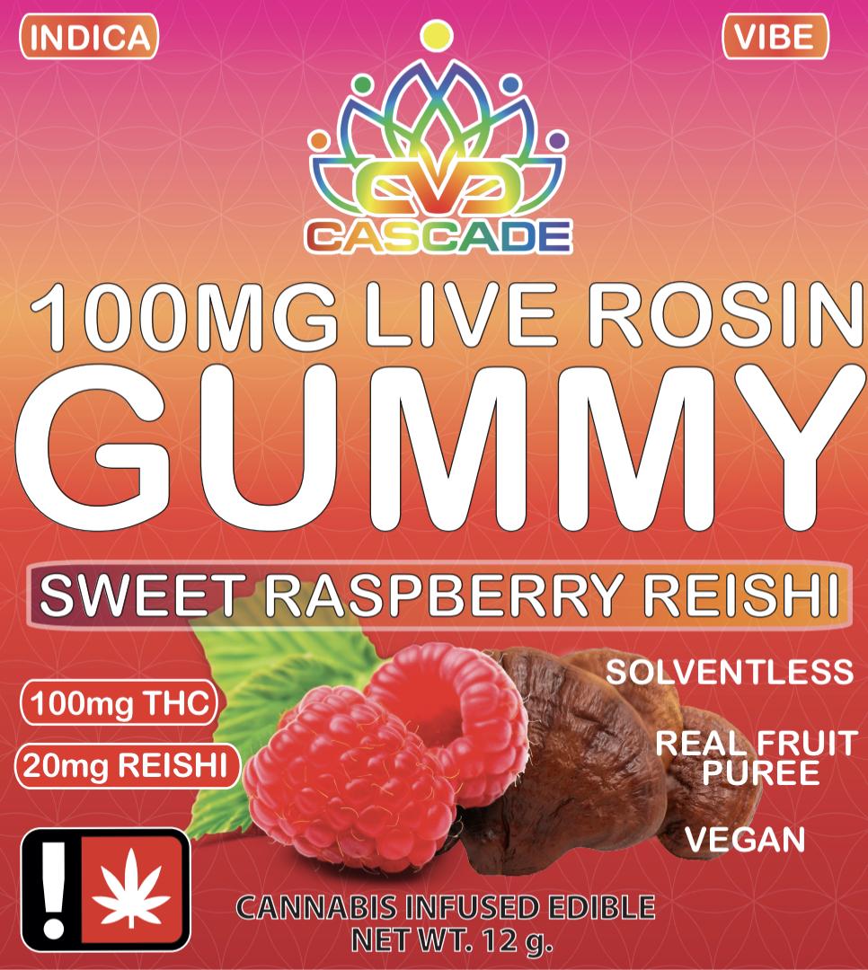 Photograph of Product: CVC - Sweet Raspberry Rosin Gummy (I)