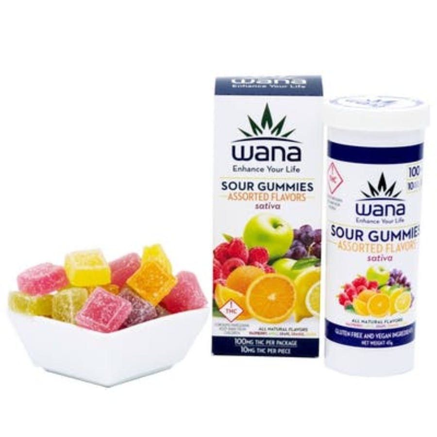 Photograph of product: Wana Assorted Gummies (S) (100mg) (R)