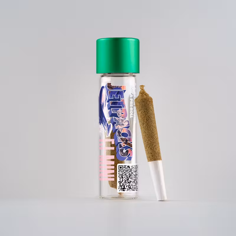 Photograph of product: Jetpacks | FJ Afghani Mini Infused Pre-roll, .6g
