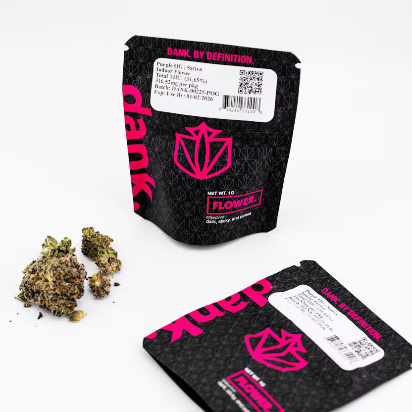 Photograph of product: Dank | Purple OG Dime - 1g