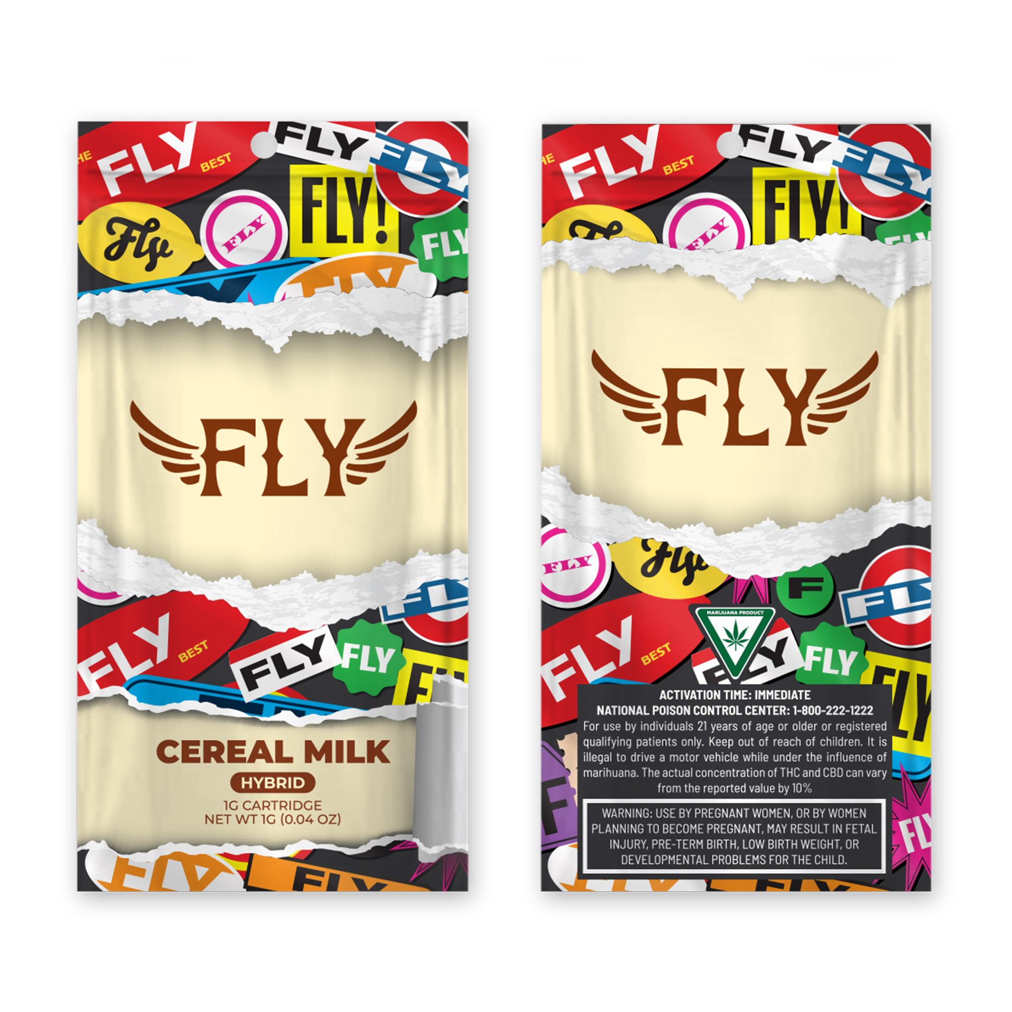 Photograph of product: Fly - Vape - Cereal Milk
