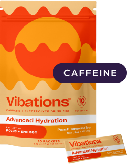 Photograph of product: Peach Tangerine Tea Drink Mix 10-Packets | 50mg