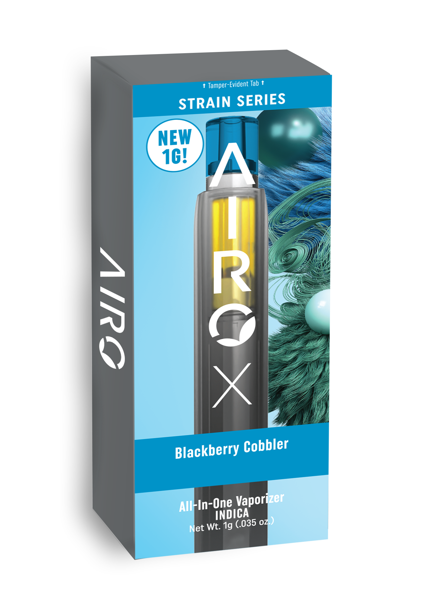 Photograph of product: Blackberry Cobbler AiroX Disposable Vape