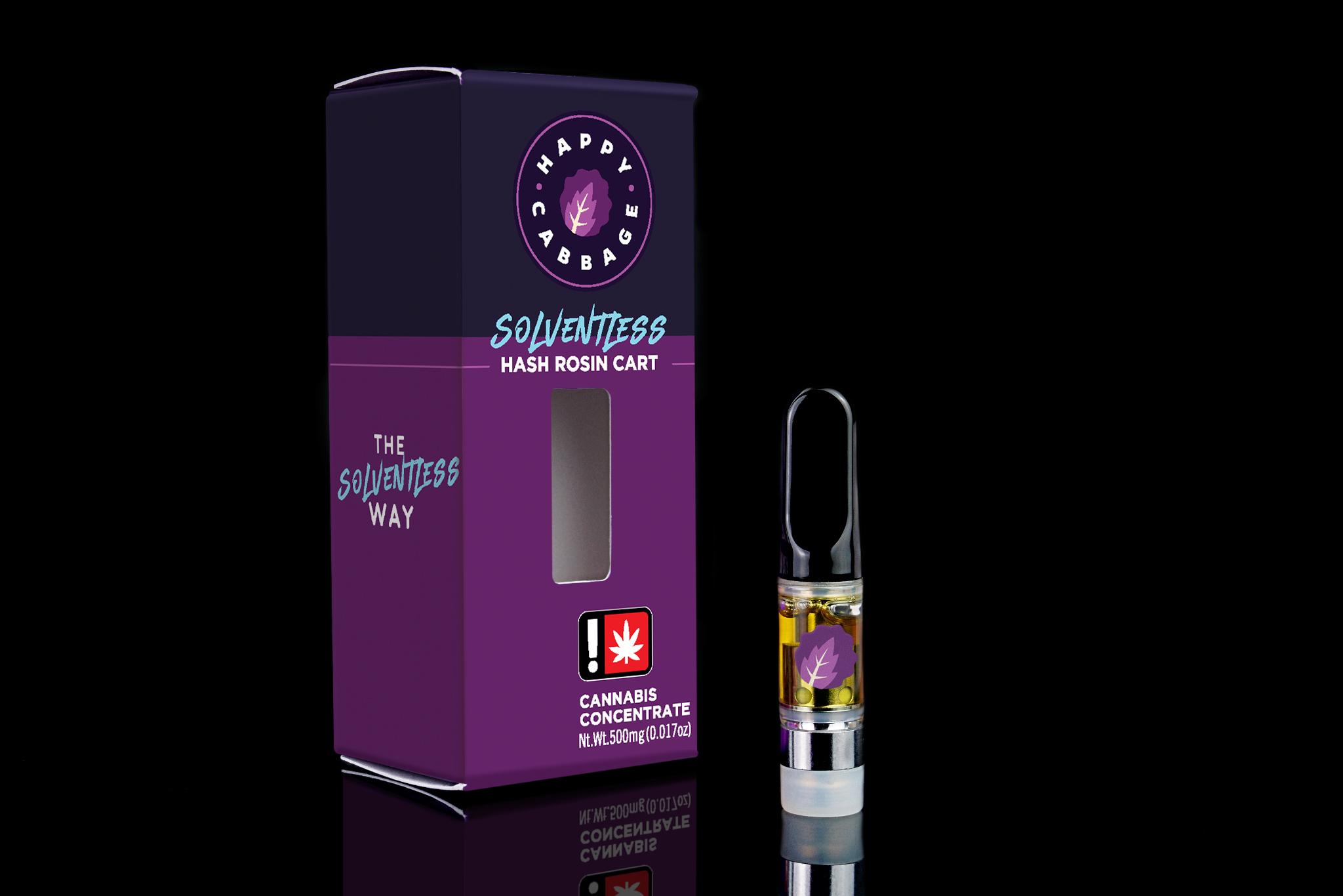 Photograph of product: Zesty Papaya Live Rosin Cartridge - 0.5g