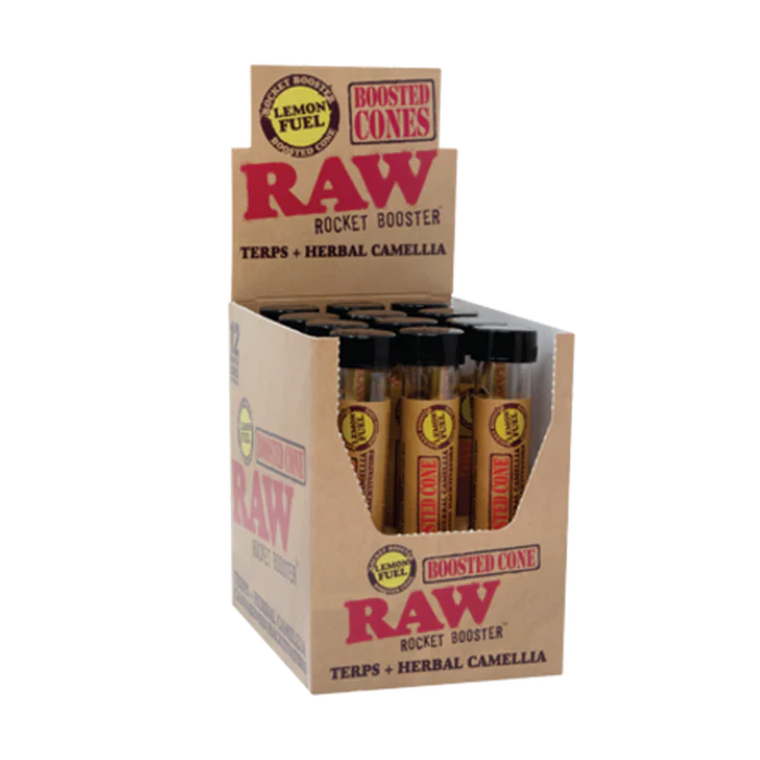 Photograph of product: Sundae Driver RAW Rocket Booster Terpene CBD Infused Cones