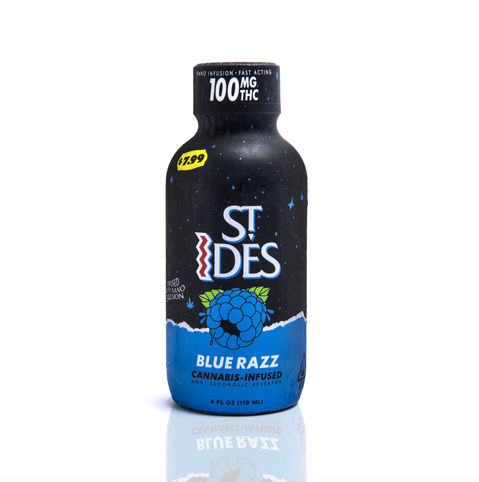 Photograph of product: St. Ides Shot 100mg - Blue Razz (H)