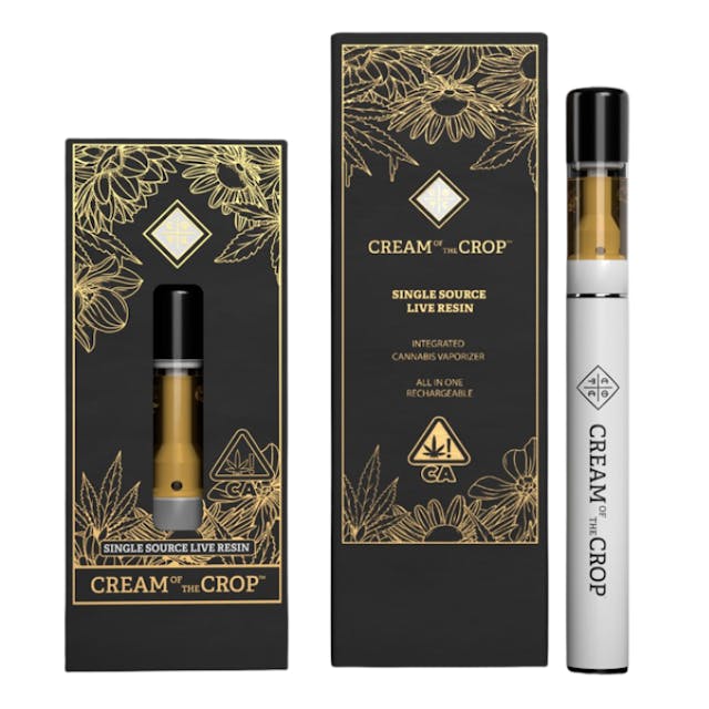 Photograph of product: Cream Of The Crop SSLR Vape 1g - Oui'd - Bubblegum Gelato - 
