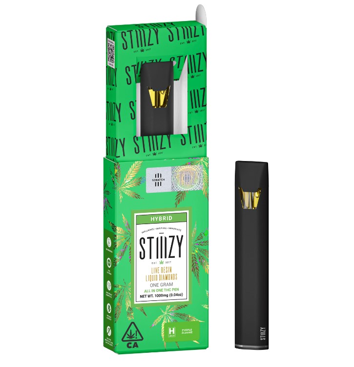 Photograph of product: PURPLE ZLUSHIE - 1G ALL IN ONE LIQUID DIAMONDS