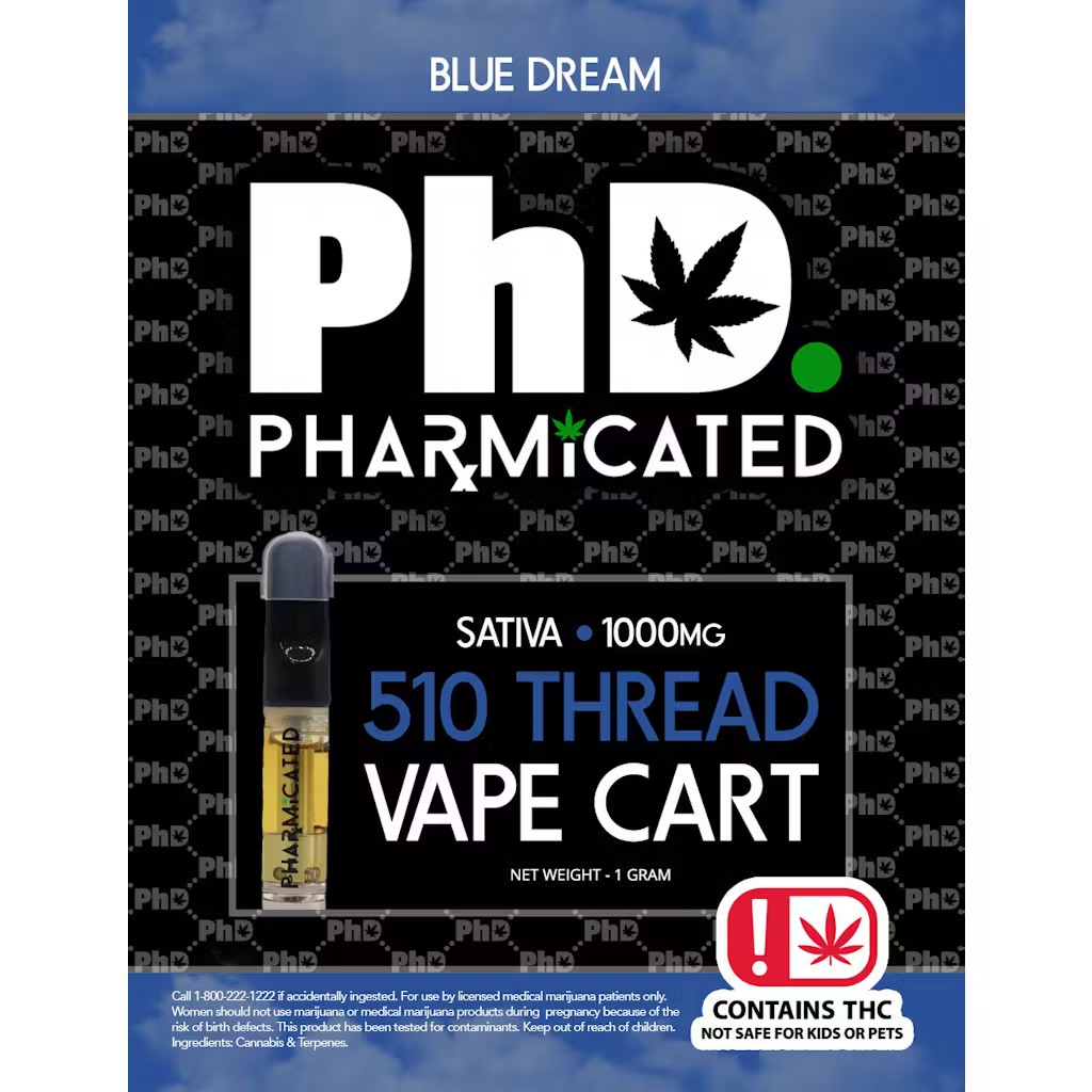 Photograph of product: Blue Dream - Pharmicated Cart