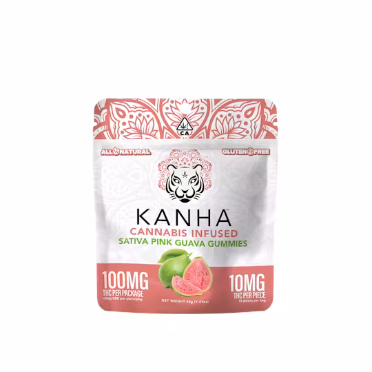 Photograph of product: PINK GUAVA | CLASSIC | 100MG | SATIVA