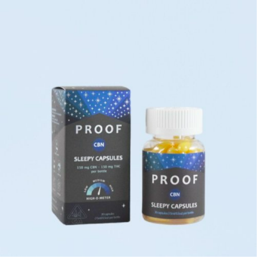 Photograph of product: PROOF CBN Sleepy Caps 30ct