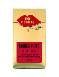 Photograph of product: Her Highness | Stoner Puffs | Infused Preroll | 5 Pack
