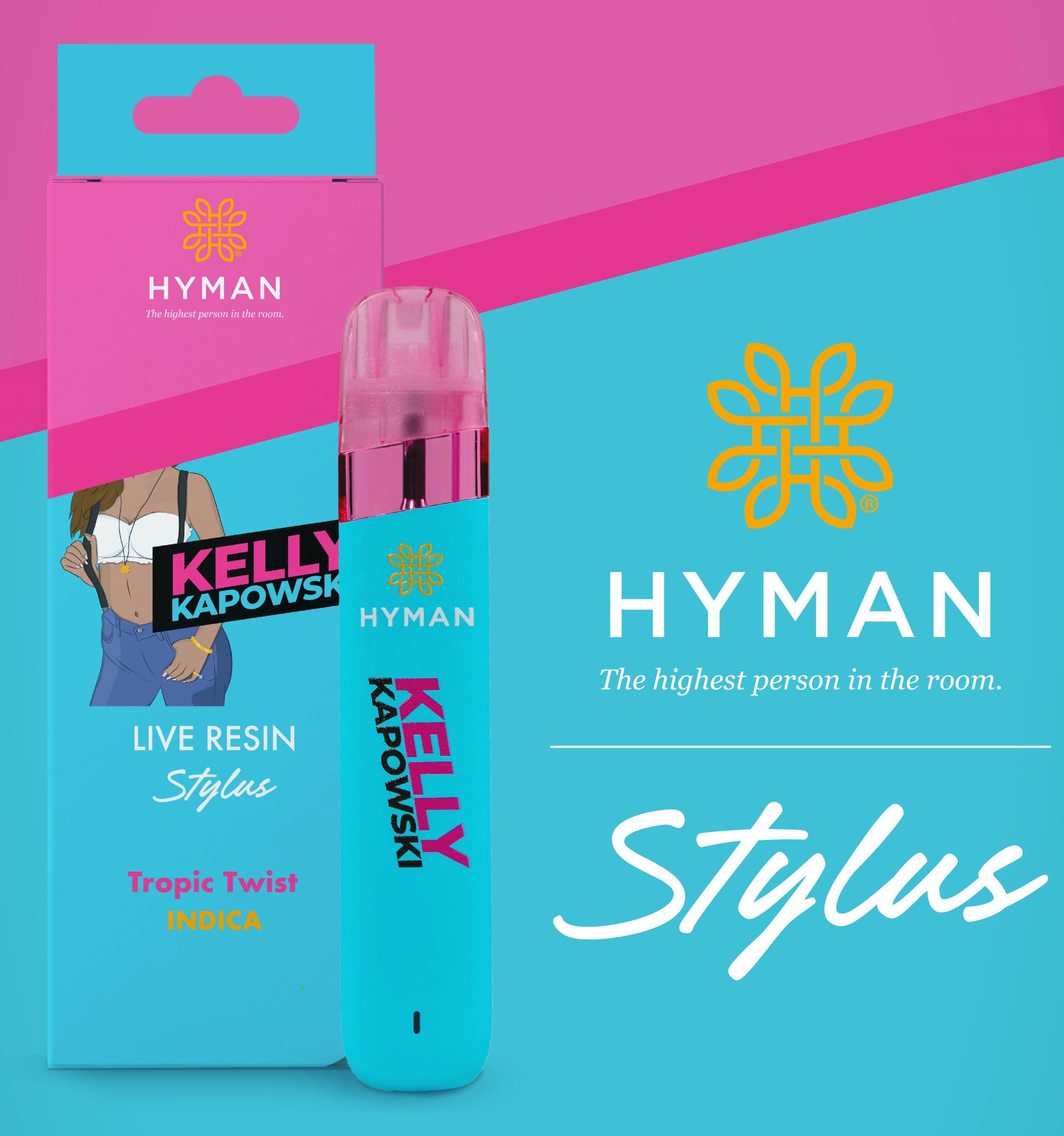 Photograph of product: AU Hyman: Kelly Kapowski 1g Live Resin Stylus