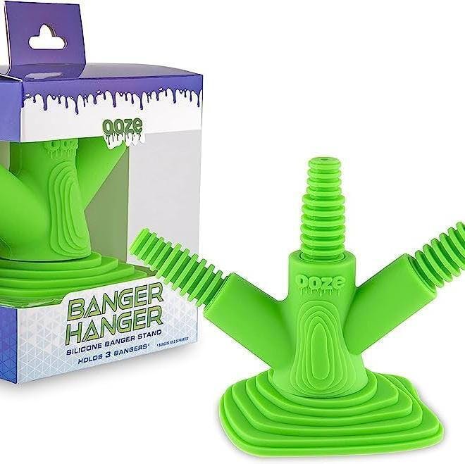 Photograph of product: Ooze Banger Hanger Silicone Banger Stand Aqua Teal