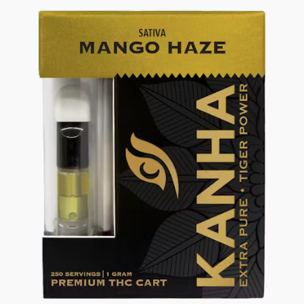 Photograph of product: KANHA - MANGO HAZE CARTRIDGE (1G) (S)