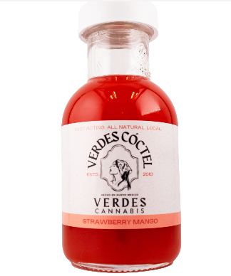 Photograph of product: Verdes 100mg Cocktail Strawberry Mango