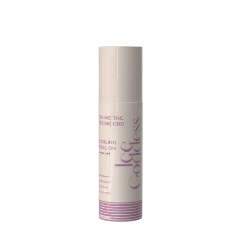 Photograph of product: High Gorgeous | Ice Goddess Cooling Roll-On 1:1 | 750mg/750mg