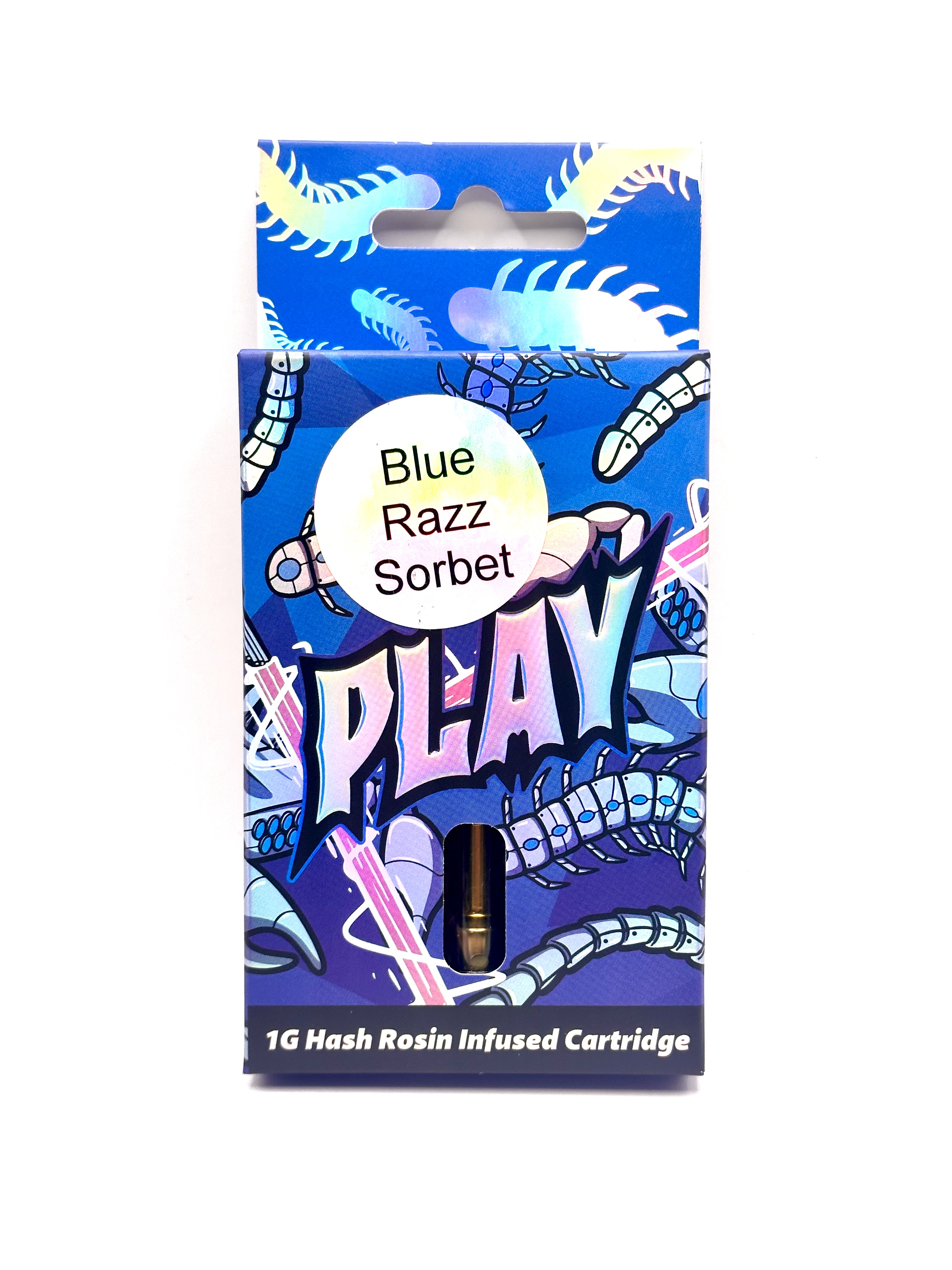 Photograph of product: Blue Razz Sorbet au chocolat Infused Cartridge | 1g