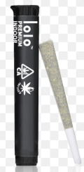 Photograph of product: TOXIC HAZE 1G INFUSED PREROLL