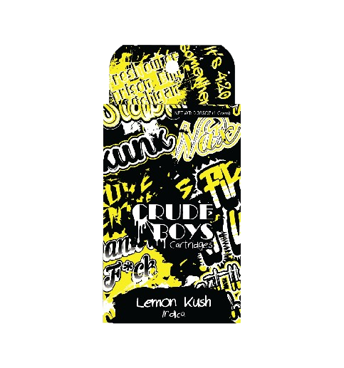 Photograph of product: Cartridge Crude Boys Lemon Kush