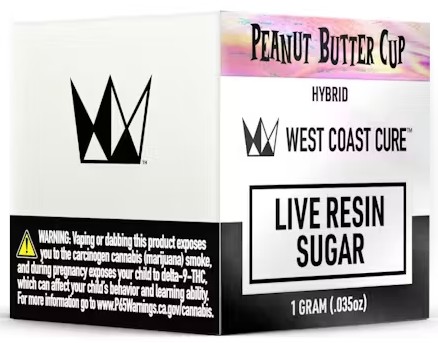 Photograph of product: Peanut Butter Cup [H] - Live Resin Sugar