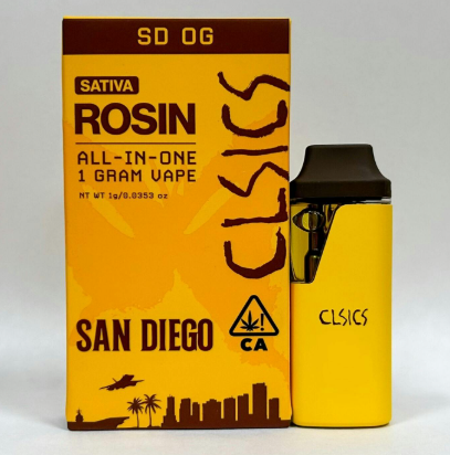 Photograph of product: Clsics | SD OG Live Rosin All-In-One | 1g