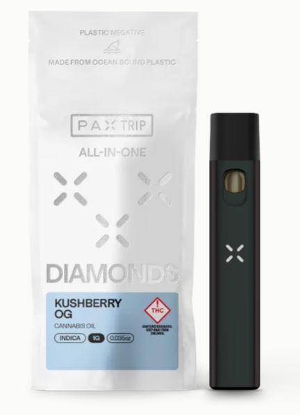 Photograph of product: PAX - Trip Diamonds AIO - Kushberry OG (I)
