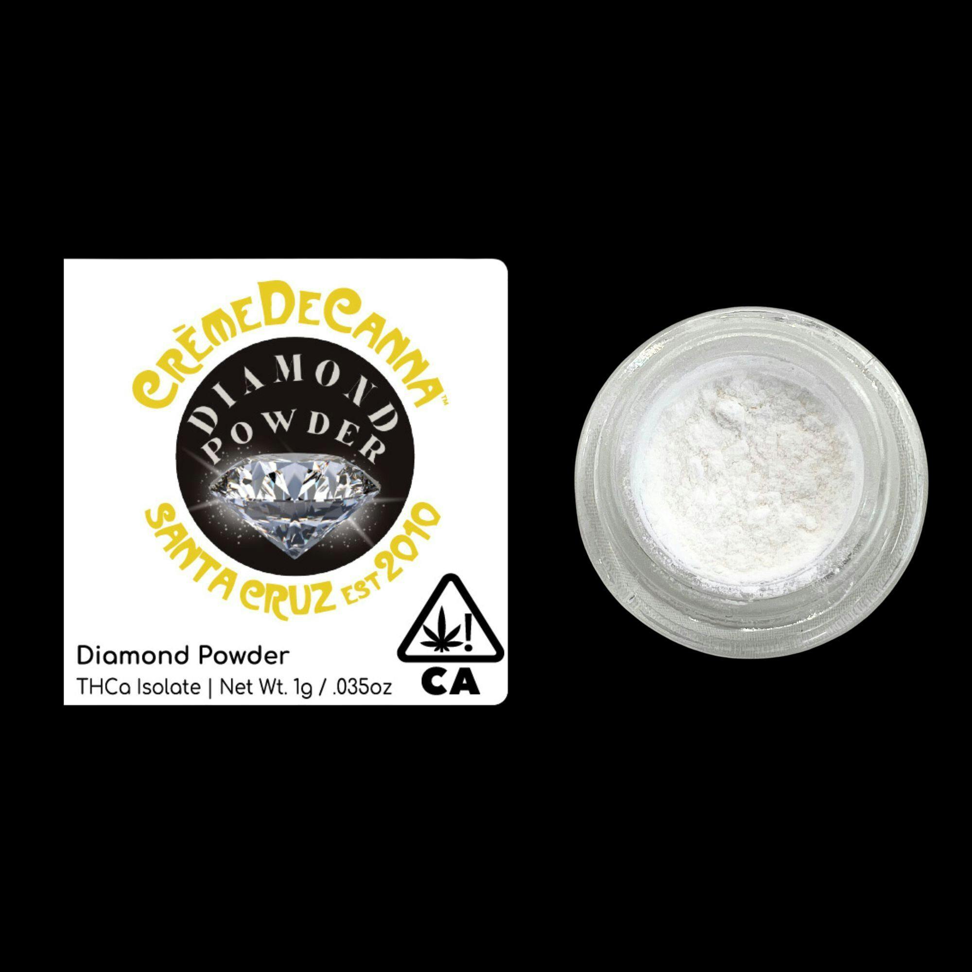 Photograph of product: Creme De Canna | TH-ouia Isolate | Diamond Powder | 1g