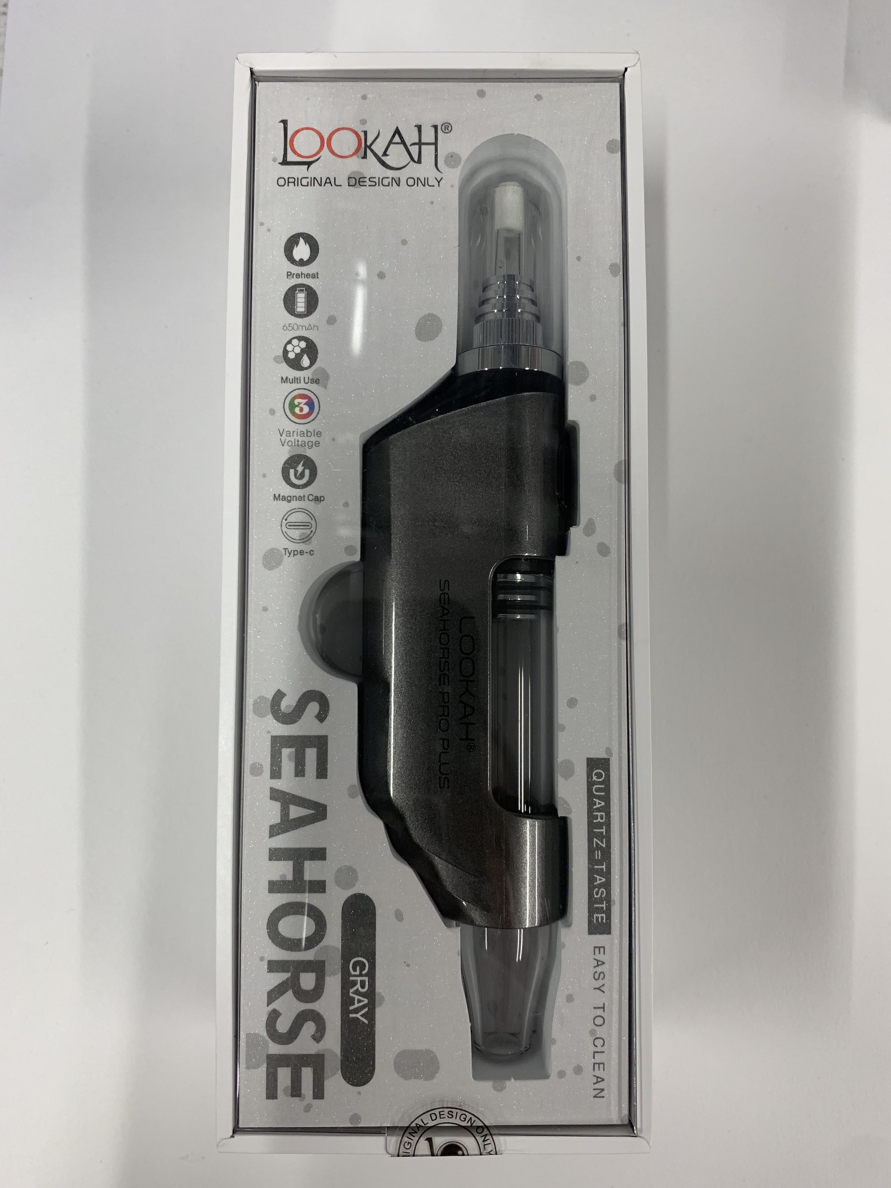 Photograph of product: Nectar Collectors - Lookah - Seahorse Pro Plus - Gray