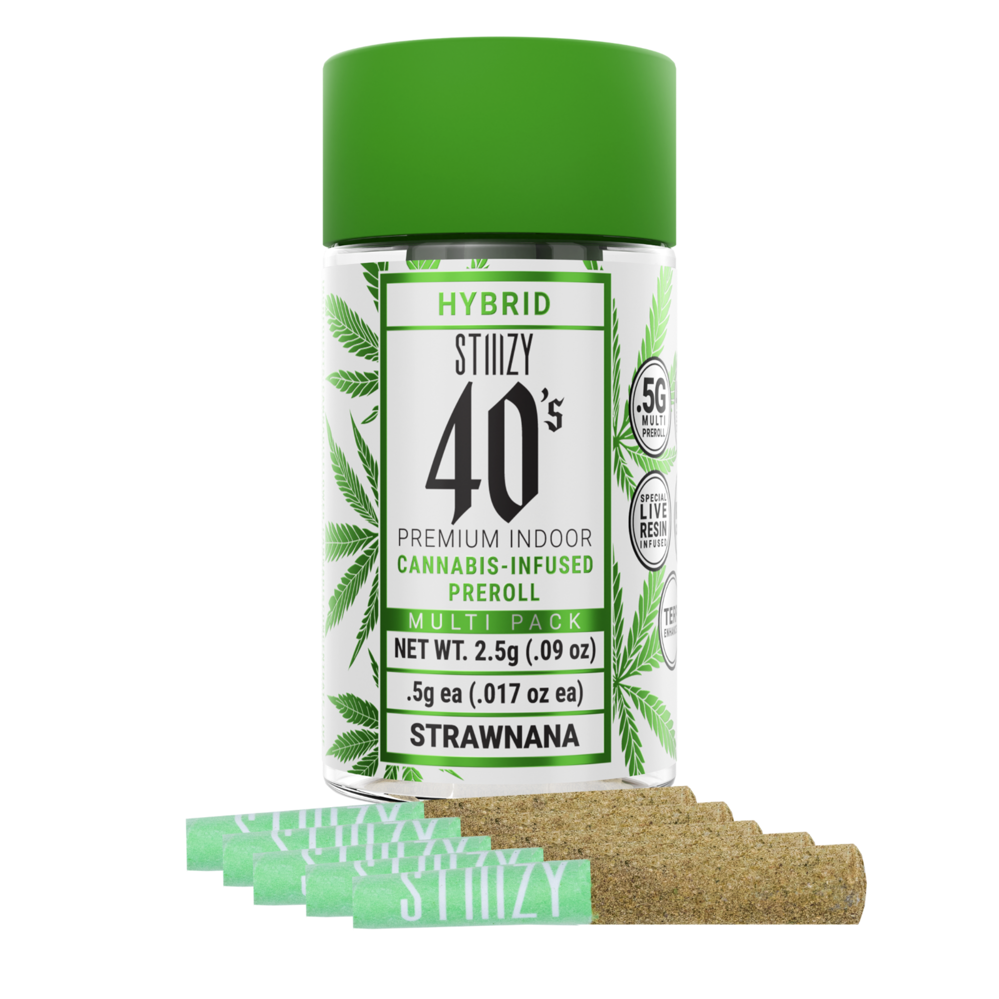 Photograph of product: .5gX5 | Strawnana | Infused Pre-Roll