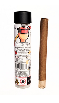 Photograph of product: Hella Jelly au chocolat Infused  Blunt | Oui'd Hybrid | Pot & Head