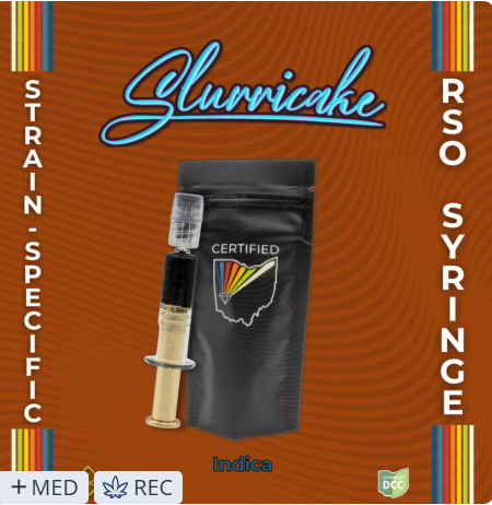 Photograph of product: Certified Cultivators | Slurricake RSO