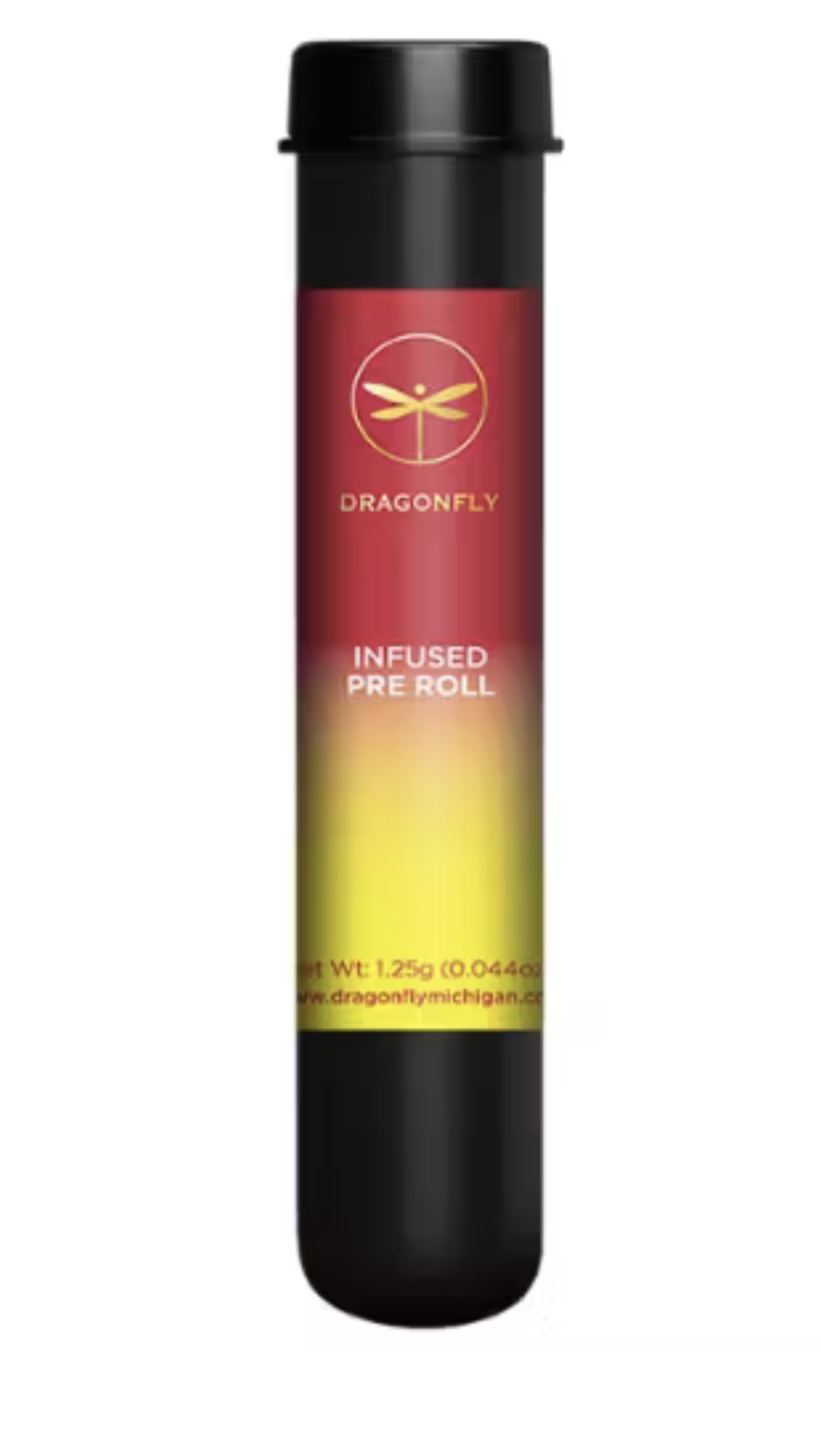Photograph of product: Dragonfly: Pineapple Upside Down Cake 1.25G Infused PreRoll