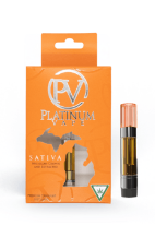 Photograph of product: Cartridge | Ghost Train Haze | 1g | Platinum Vape
